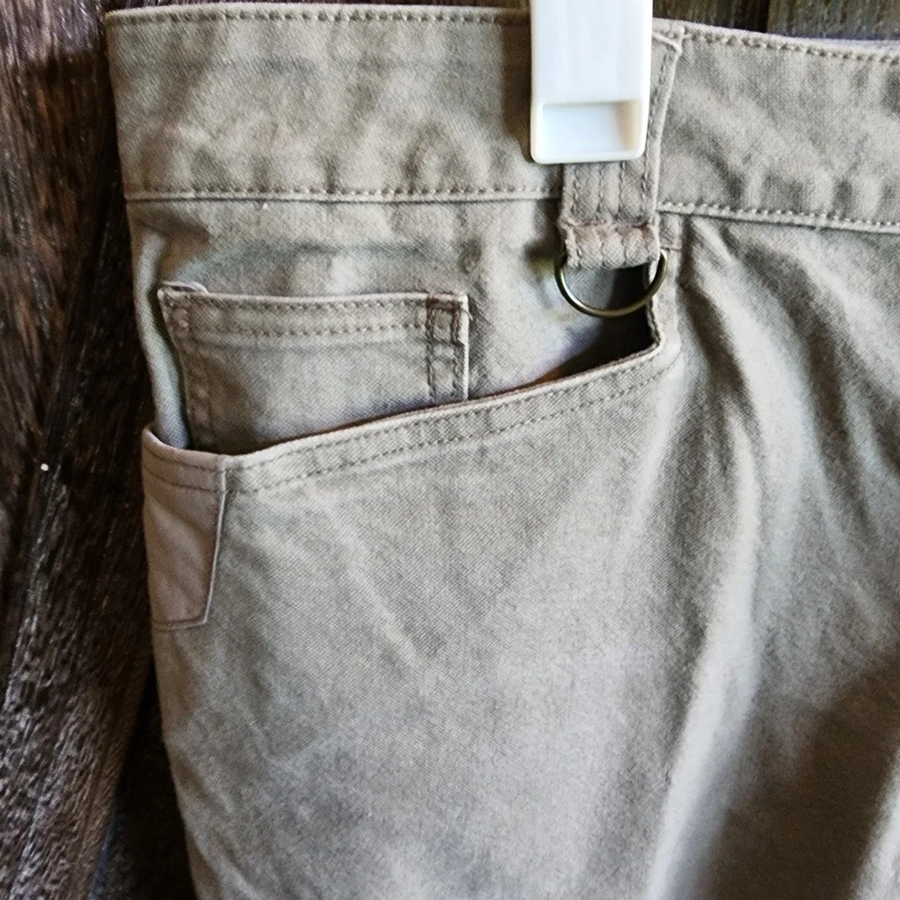 Noble Outfitters Pants Men's Size 42x32 Tan Hammer Drill Canvas Work Pant‎ Flex